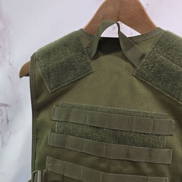 Rothco Vest Green Tactical Molle Assault Bug Out Military Paintball Airsoft Hip - Picture 6 of 11